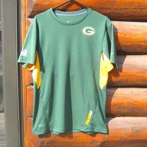NFL Green Bay Packers Dri-Fit Jersey T-Shirt Size M